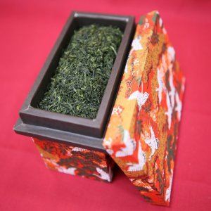 画像1: 高級ミニ茶箱入り　伊勢茶ギフト