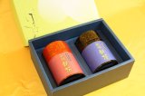 【予約限定割引】　清芳園の限定新茶2本詰め【橙】＋【黒】　7,000円の品→5,000円　　　【予約期間  〜4月20日まで】5月3日頃発送