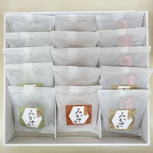 画像2: 郷土銘菓　みかさ【和三盆・抹茶・焙じ】　1５入